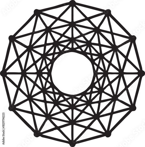 abstract geometric shape