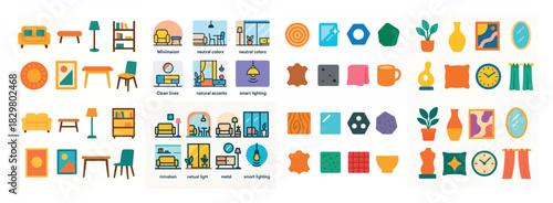 Minimalist interior design elements