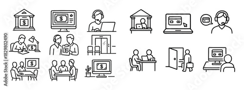 Credit Application Icons