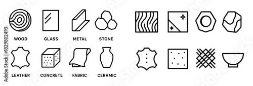 Modern Material Icons