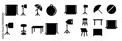 Photo Equipment Icons