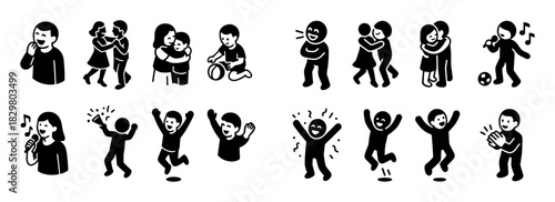 Joyful Activity Icons