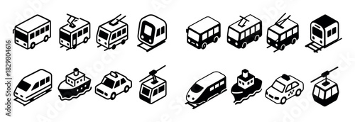 Transport Icon Grid