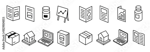 Industrial Marketing Icons