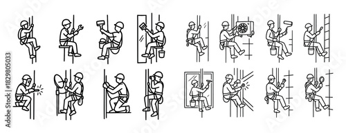 High-Rise Activity Icons