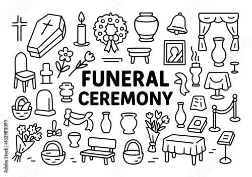Funeral Objects Doodles
