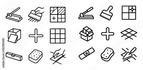 Minimalist Tile Icons