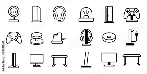 Minimalist Gaming Icons