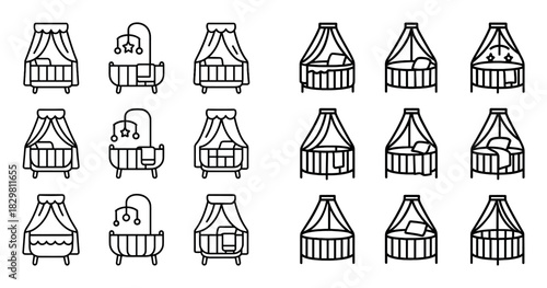 Minimalist Nursery Icons