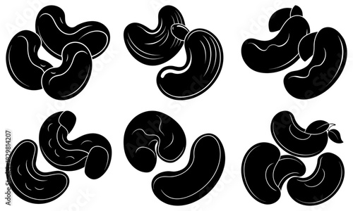 Nutrient-rich cashews, a healthy snack! Perfect for food blogs, nutritional guides, or promoting healthy eating habits. Enjoy the creamy texture and flavor!