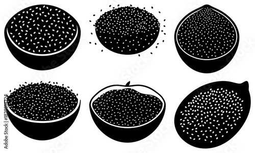 Delicious caviar collection, an assortment of gourmet seafood delights for culinary creations and elegant dining experiences, a luxurious food concept