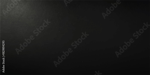 Dark grunge black wall texture background with copy space, old textured gray stone pattern surface design