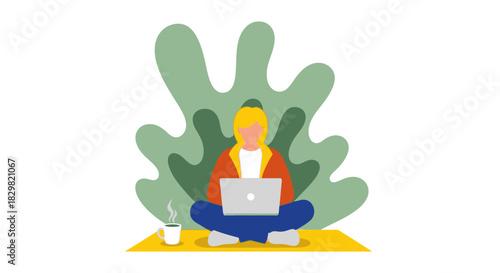 Stylized whisk illustration with smooth curves and clean lines