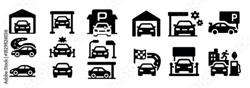 Car Tuning Icons