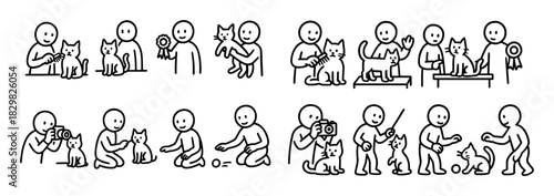 Cat Exhibition Doodles