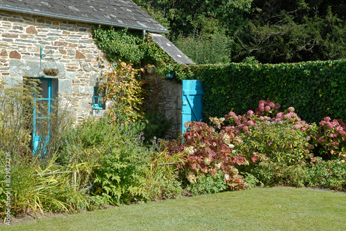 Jardin d'hôtes, le Presbytère, 22, Côtes-d'Armor, France