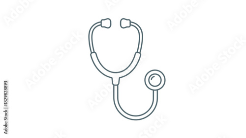 Stethoscope health doctor medical equipment healthcare diagnosis tool examination cardiology checkup remedy