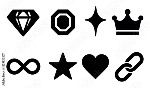 Minimalist Jewelry Icons