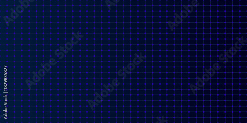 Digital hud grid futuristic technology overlay blue background. vector editable