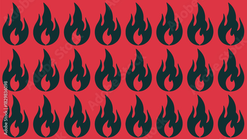 Dynamic fire pattern background for branding, website, or promotional projects, adding a touch of vibrant energy and bold design to your visual content