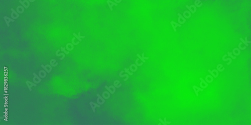Abstract black background with green smokes. watercolor bright canvas stains marks cloud clouds sky water reflection aqua acrylic. Grungy dark canvas background.