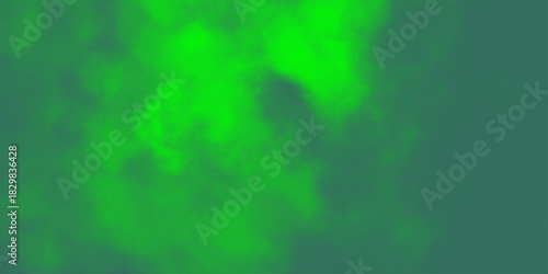 Abstract black background with green smokes. watercolor bright canvas stains marks cloud clouds sky water reflection aqua acrylic. Grungy dark canvas background.