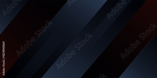Modern black dark blue white abstract background. Minimal. Color gradient. Web banner. Geometric shape. 3d effect. Lines stripes triangles. Design. Futuristic. Metal metallic effect. Luxury. Premium.