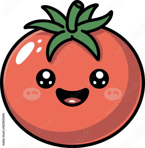 red tomato cartoon
