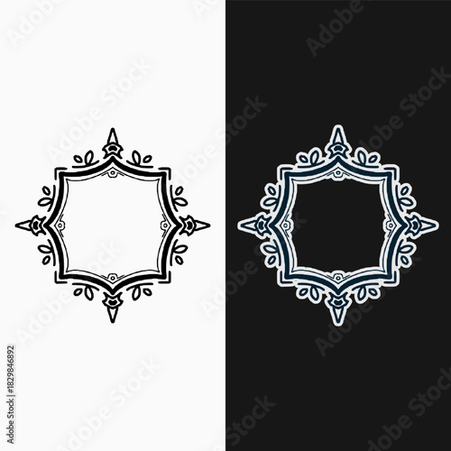 Retro vintage logo emblem, brand vintage, vector logo