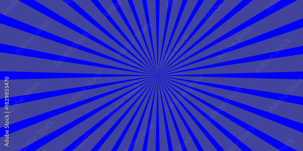 Obraz premium Blue Radial Sunburst Abstract Background – Dynamic Burst Lines, Modern Graphic Design Backdrop, Vibrant Blue Rays Pattern for Posters, Banners, Digital Art, Presentations & Creative Visual Projects