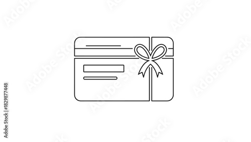 Give the perfect gift with a modern gift card a timeless symbol of appreciation and choice for holidays birthdays or special occasions, Generative AI.
