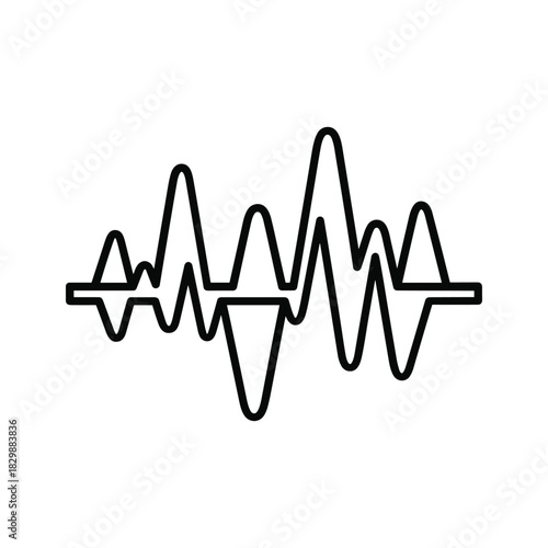 Audio Waveform Icon