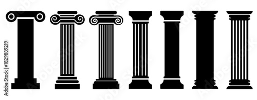 Column or Pillar Shape Set