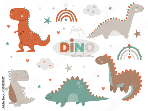 LITTLE DINOSAUR SET