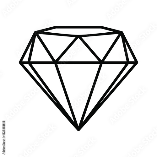 Diamond Outline Icon