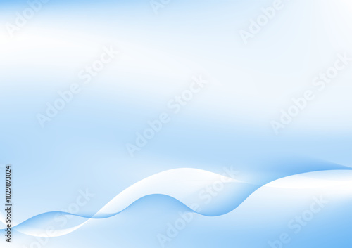 Blue gradient blurred colored abstract background. Smooth transitions colors. Colorful gradient. Use for background, web, template, presentation, cover.