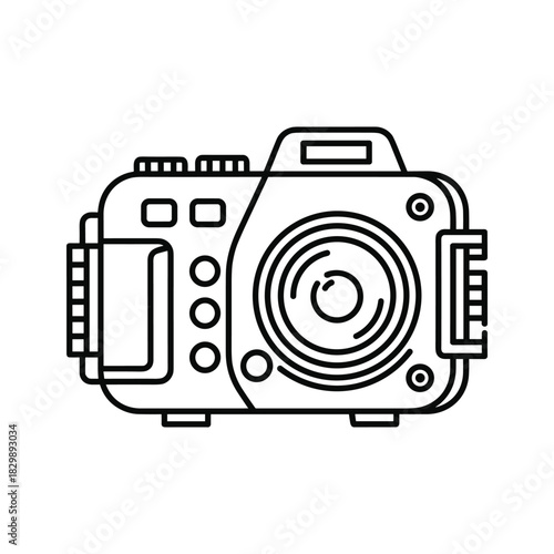 Fish Size Measurement and Fisheries Management Process Icon