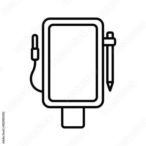 Line Art Illustration of Fish Eggs, Developing Embryos, and Underwater Ecosystem with Marine Life