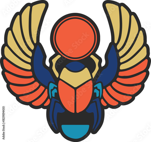 Egypt Gods and Symbols Pharaoh Scarab Beetle