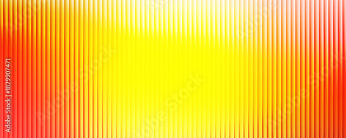 Corrugated, fluted glass vector texture. Ribbed plastic gradient background