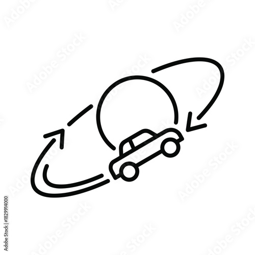 Smartphone Offline Content Download Icon