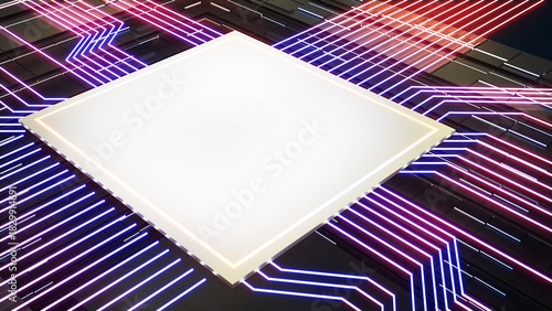 Central processing unit data transfer,working processing technology,computer technology in the workplace,3d rendering