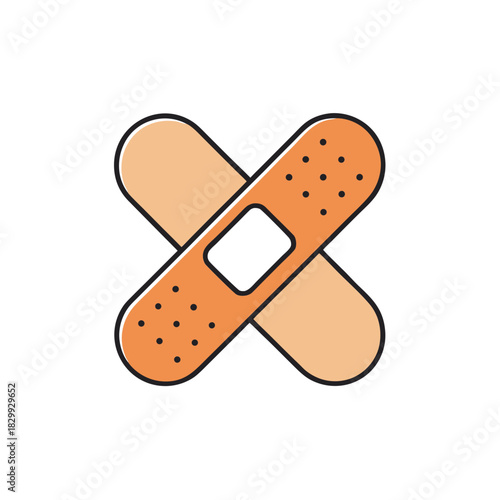 bandage vector clip art for web and graphic design