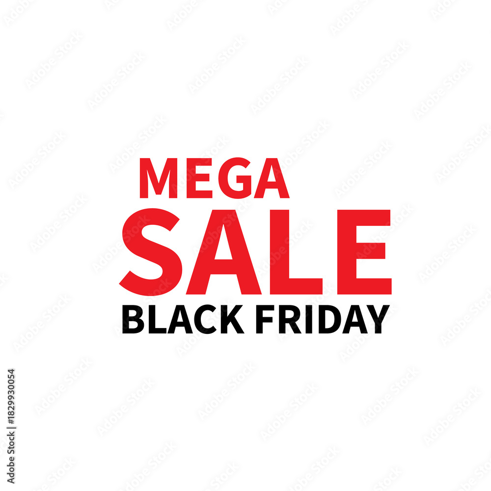 Fototapeta premium BLACK FRIDAY tag