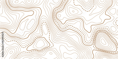 Topographic gold luxury map background. Geographic abstract pattern.. Topography background. Vector banner. Topo.