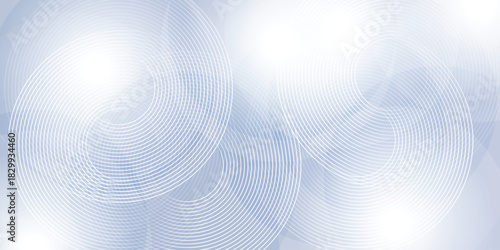 Abstract grey background with dynamic circle lines. modern background. minimal geometric background Wallpaper illustration background business cards, banner Vector illustration