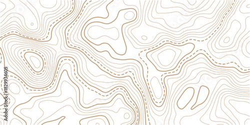Topographic gold luxury map background. Geographic abstract pattern.Cartography terrain contour lines backdrop for website, presentations
