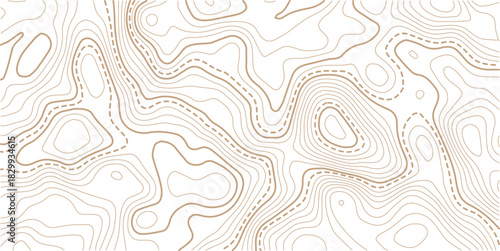 Topographic gold luxury map background. Geographic abstract pattern.Cartography terrain contour lines backdrop for website, presentations
