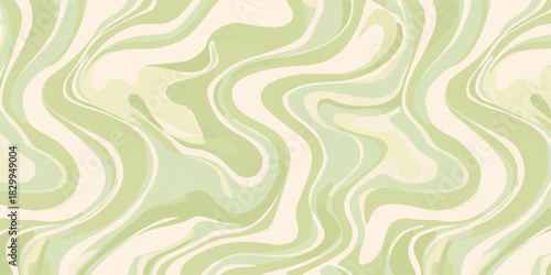 Abstract seamless pattern with lines, waves, and swirls for textile fabric paper texture wallpaper design vector illustration art backdrop