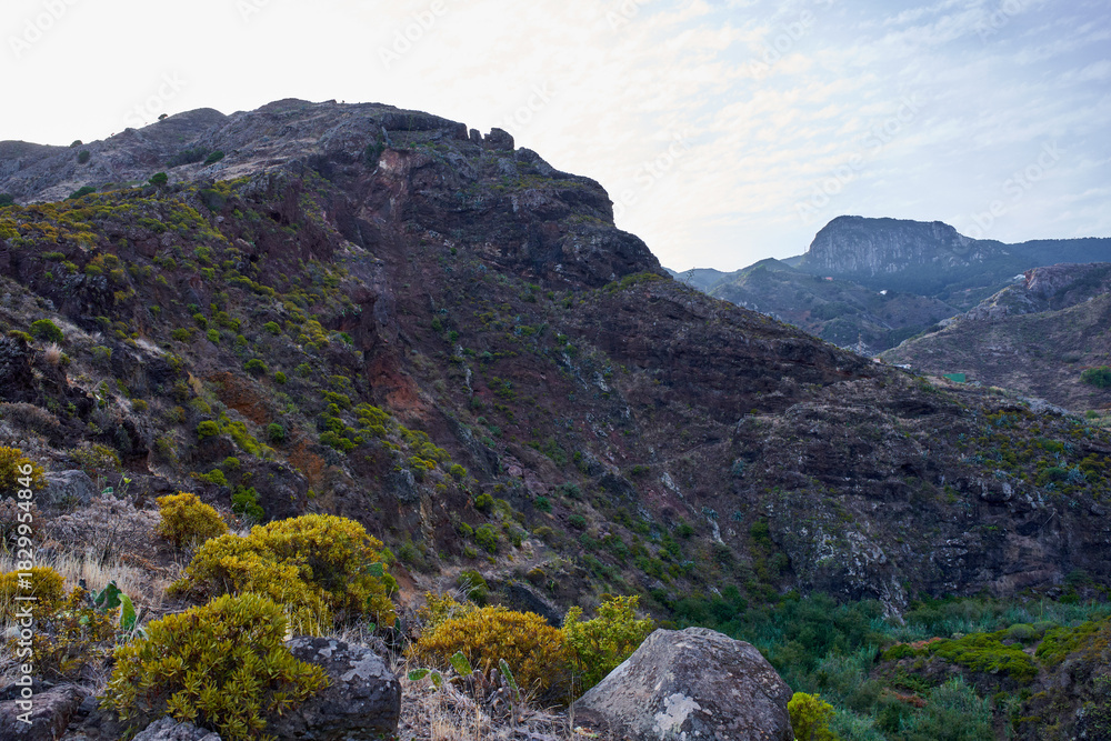 Fototapeta premium Anaga mountain massif panorama